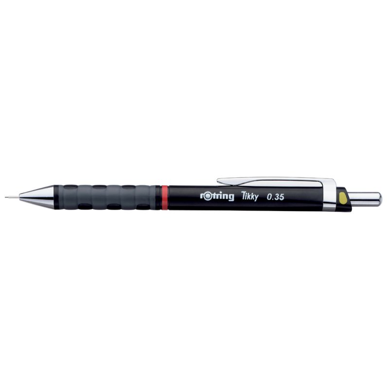 Rotring Tikky vulpotlood set, zwart, 0,35/0,5/0,7 mm, 3 stuks